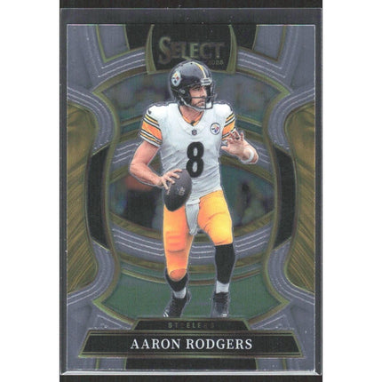 Aaron Rodgers 2025 Panini Select #51 Pittsburgh Steelers