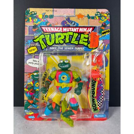 Playmates TMNT Mike the Sewer Surfer Action Figure Teenage Mutant Ninja Turtle