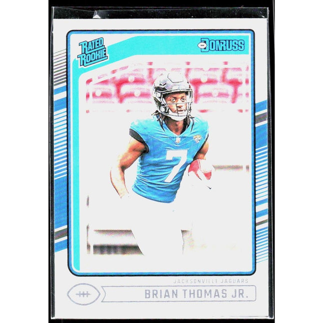 Brian Thomas Jr. 2024 Donruss #313 RC Jacksonville Jaguars