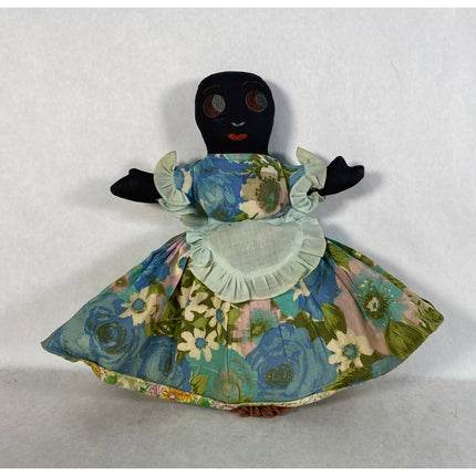 13" Homemade Topsy Turvy Doll – Double-Faced Handcrafted Design