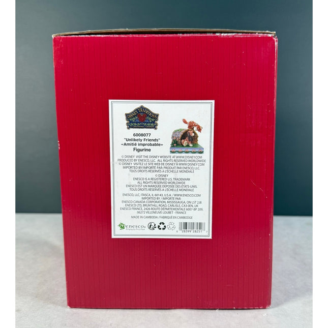 Disney Traditions by Jim Shore Unlikely Friends 6008077 Fox & Hound Figurine NIB