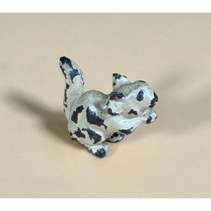 Vintage Hubley Cast Iron Squirrel Paperweight HTG Original Paint