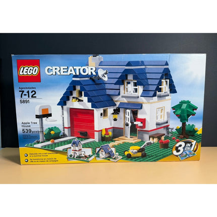 LEGO Creator 5891 Apple Tree House 539 Pcs NIB Building Set