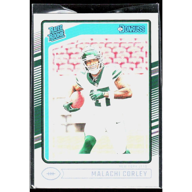 Malachi Corley 2024 Donruss #333 RC New York Jets