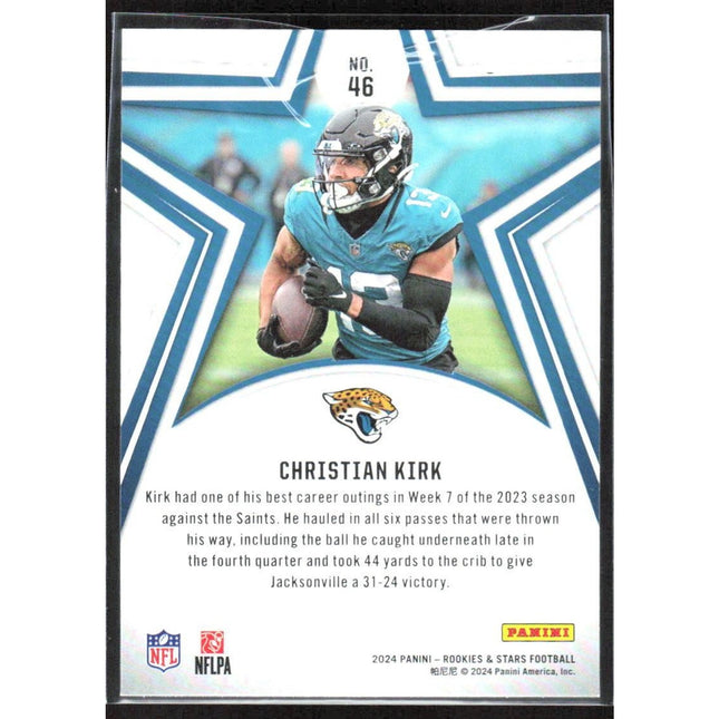 Christian Kirk 2024 Panini Rookies & Stars #46 Jacksonville Jaguars