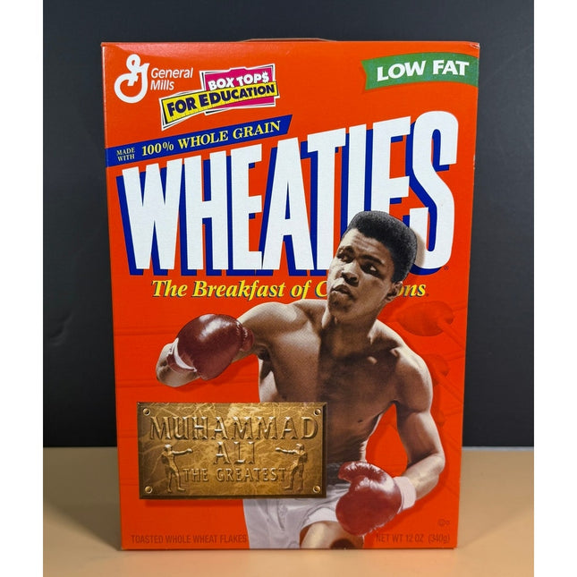 1999 Wheaties Muhammad Ali Unopened Cereal Box Boxing Collectible