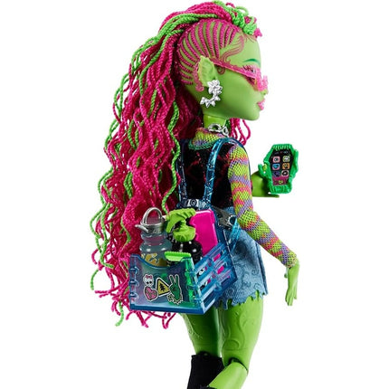 Monster High Venus McFlytrap 12.7" Fashion Doll w/ Accessories NISB MSRP $24.99