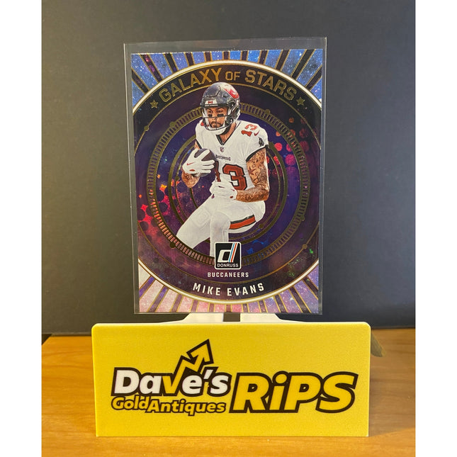 Mike Evans 2024 Donruss #GOS-MEV Galaxy of Stars Insert RC Card Buccaneers