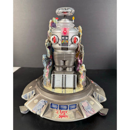 Lost in Space Robot B-9 Figurine 1998 Franklin Mint Limited Edition — Working!