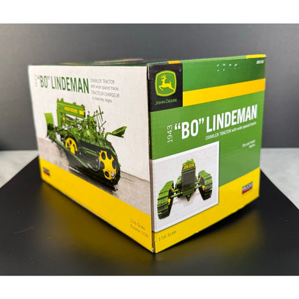 SpecCast John Deere “Bo” Lindeman Crawler Tractor 1:16 Diecast Model – NIB