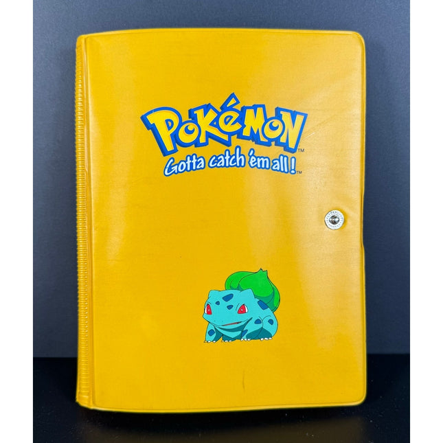 Pokemon Gotta Catch ’Em All Bulbasaur Yellow Card Binder Holder Case