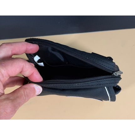 Nintendo Game Boy Advance GBA Carrying Case Black White Trim Bag Pouch