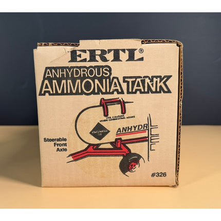 ERTL Anhydrous Ammonia Tank #326 1:16 Scale Farm Toy NIB 10"