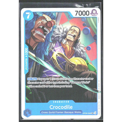 Crocodile Premium Booster -The Best- Vol. 2 #OP09-046 Super Rare