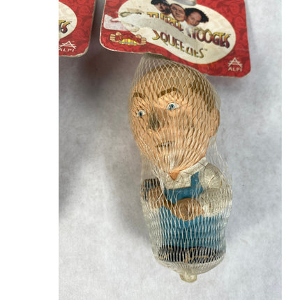 Three Stooges Squeezies 1999 Alpi NIP – Moe, Larry & Curly Set