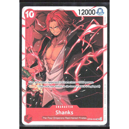 Shanks Premium Booster -The Best- Vol. 2 #OP09-004 Super Rare