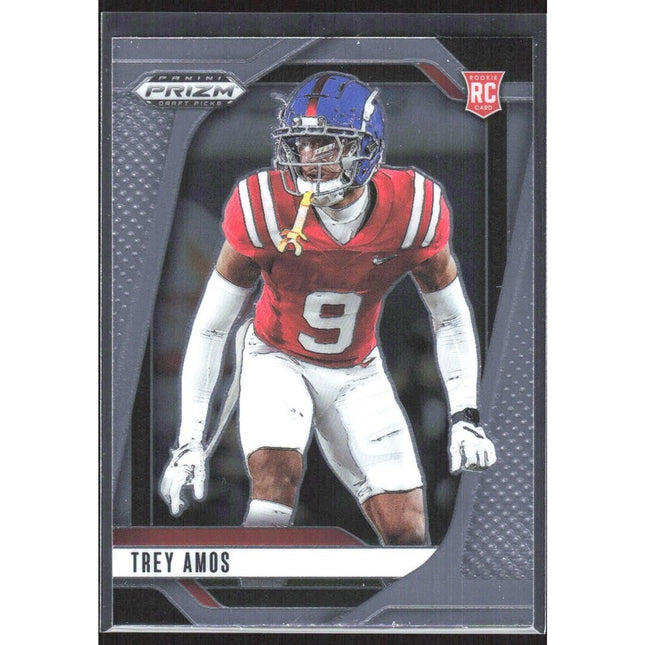 Trey Amos 2025 Panini Prizm Draft Picks #89 Ole Miss Rebels