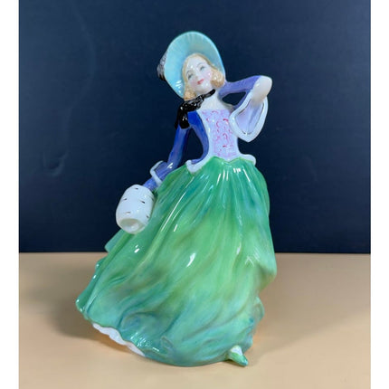 Royal Doulton Autumn Breezes HN1913 Leslie Harradine Porcelain Figurine