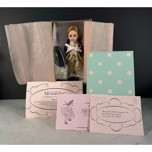 Madame Alexander “James” Doll #49555 – New In Box NIB