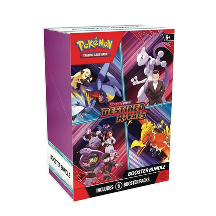 Pokémon TCG Scarlet & Violet: Destined Rivals Booster Bundle 6 Packs NIB Sealed