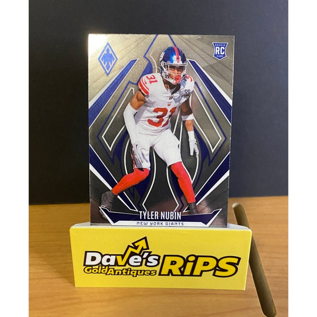 2024 Panini Phoenix Tyler Nubin RC #246 New York Giants Rookie Card
