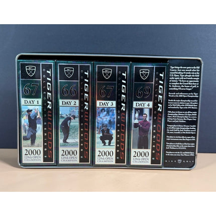 Tiger Woods British Open Nike Golf Balls Collector Series Vintage Memorabilia