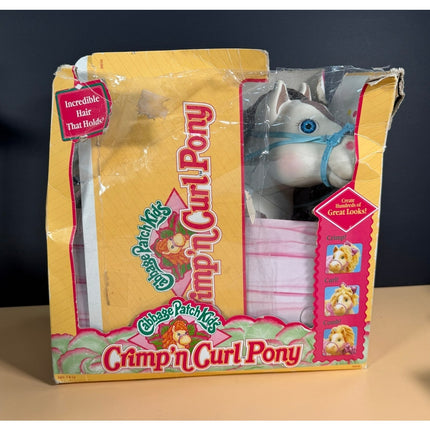 Cabbage Patch Kids 12" Crimp'n Curl Pony Vintage Toy Original Box