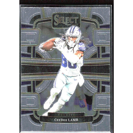 CeeDee Lamb 2023 Panini Select Silver Prizms #29 Dallas Cowboys