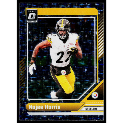Najee Harris 2024 Donruss Optic Stars #165 Pittsburgh Steelers