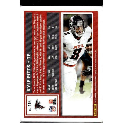 Kyle Pitts 2025 Donruss #116 Atlanta Falcons