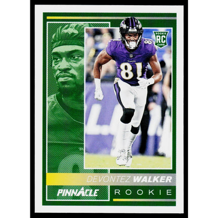Devontez Walker 2024 Panini Encore #228 RC Baltimore Ravens