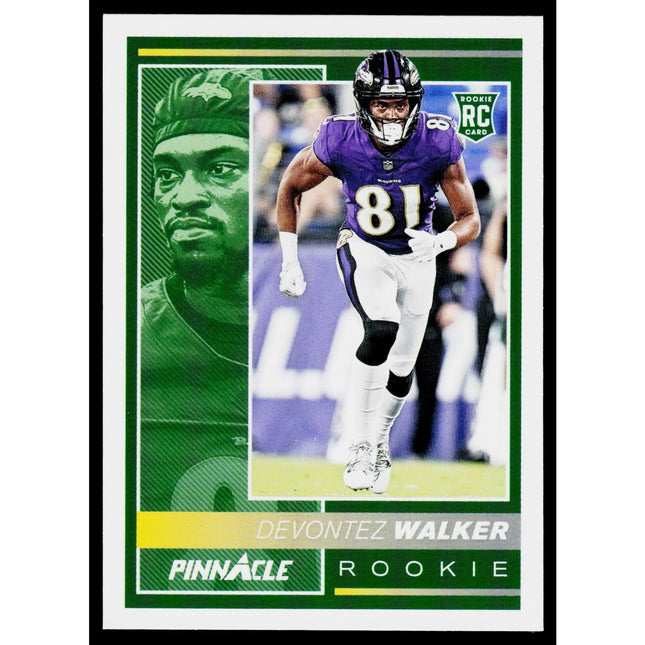 Devontez Walker 2024 Panini Encore #228 RC Baltimore Ravens