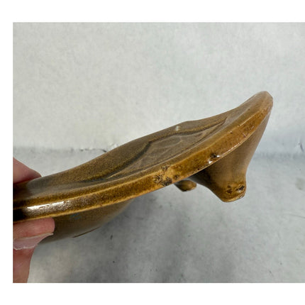 Vintage McCoy Pottery Brown Ashtray