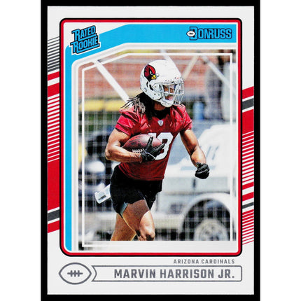Marvin Harrison Jr. 2024 Donruss #393 RC Arizona Cardinals