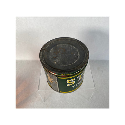 Vintage STAG Chewing Tobacco Can Tin – Imperial Tobacco Co. – Rare Collectible