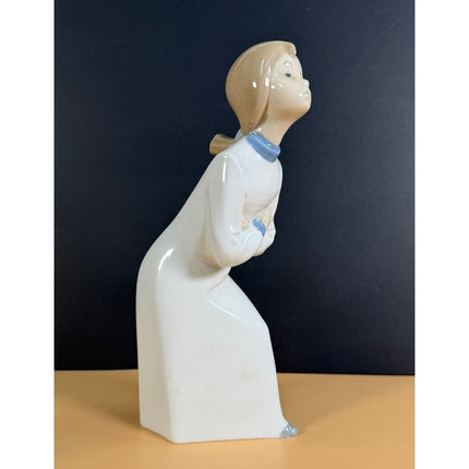 Hummelwerk Rex Valencia Girl Figurine Vintage Ceramic Lady Statue Collectible