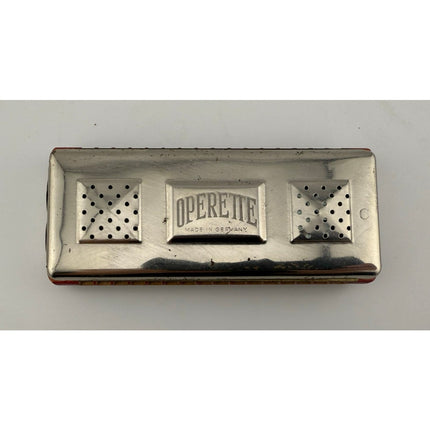Vintage German Operette Harmonica – 2-Sided C & G Keys – Made in Germany