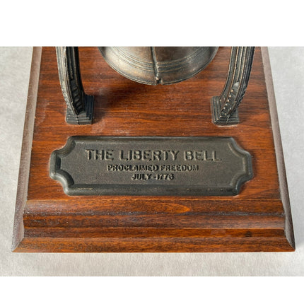 Penncraft "The Liberty Bell" on Wooden Platform Display