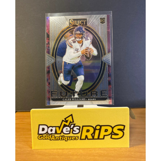 Caleb Williams 2024 Select #18 Future Rookie RC Card Chicago Bears