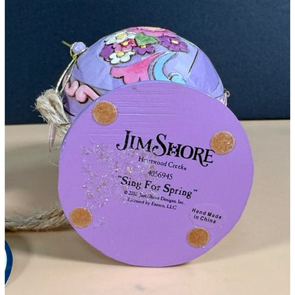 Jim Shore Heartwood Creek Sing for Spring 4056945 Hinged Egg Chick Figurine