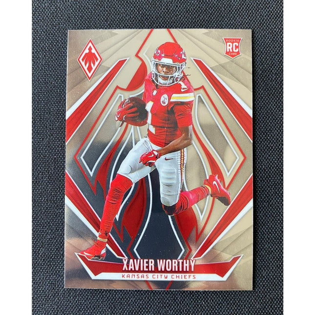 2024 Panini Phoenix Xavier Worthy RC #250 Chiefs Rookie