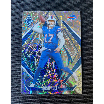 Josh Allen 2024 Panini Phoenix #86 Buffalo Bills Lazer Parallel