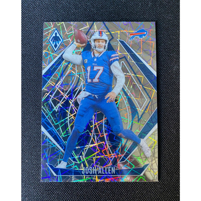 Josh Allen 2024 Panini Phoenix #86 Buffalo Bills Lazer Parallel