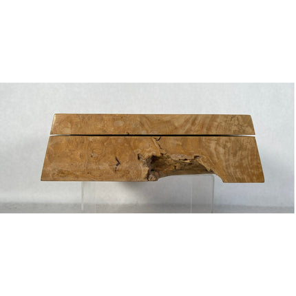 Michael Elkan Burle Birdseye Maple Wood Jewelry / Trinket Box