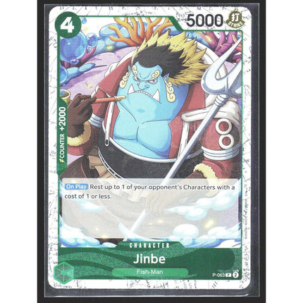 Jinbe (Event Pack Vol. 4) One Piece Promotion Cards #P-063 Promo