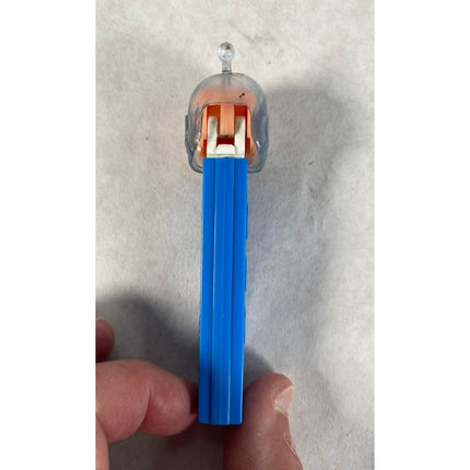 Vintage PEZ Cocoa Marsh Clear Helmet Astronaut Spaceman Dispenser