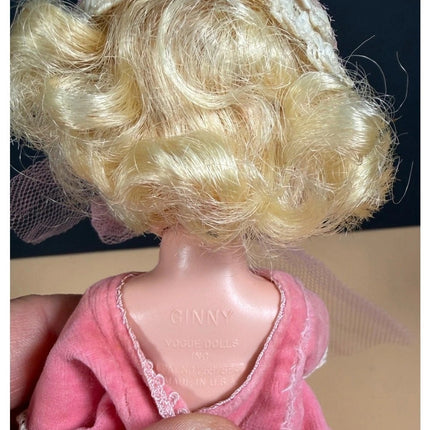 1957 Vogue Ginny Doll Bent Knee Walking BKW #7060 Original Box OB 8" Vintage