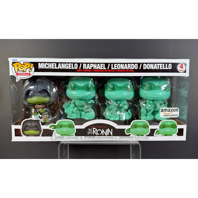 Funko Pop! Teenage Mutant Ninja Turtles TMNT The Last Ronin 4-Pack New — Sealed