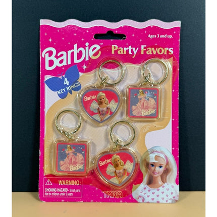 Vintage Barbie Party Favors on Card Tara Toy Collection Unopened