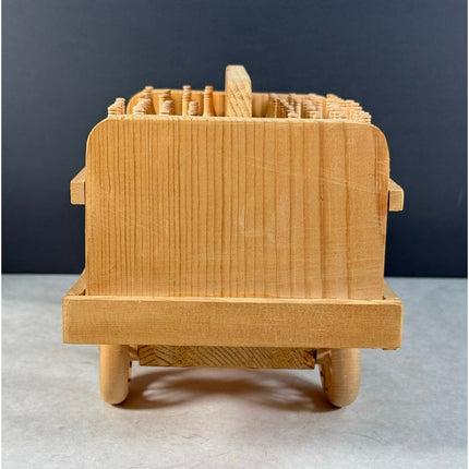 Handmade Wooden 1929 Ford Pop Truck – Crafted by Kaye Munshower Toy Shop 17"